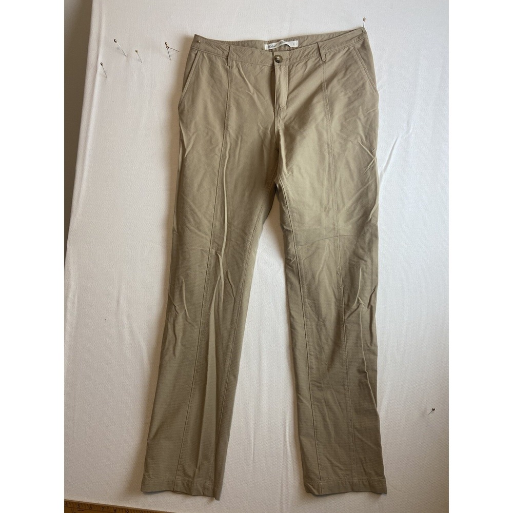 Woolrich Nylon Outdoor Hiking Pants Womens Size 6 Khaki Fishing
